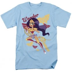 Trevco Men's Dc Superhero Girls Wonder Woman Tee New