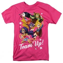 Trevco New Men's Dc Superhero Girls Team Up Tee