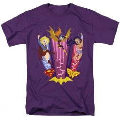 Trevco Men's Dc Superhero Girls Super Trio Tee