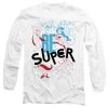 Trevco Men's Dc Superhero Girls Be Super Long Sleeve Tee
