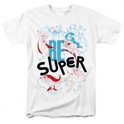 Trevco New Men's Dc Superhero Girls Be Super Tee
