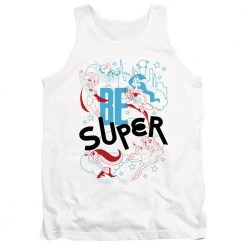 Trevco Men's Dc Superhero Girls Be Super Tank Top
