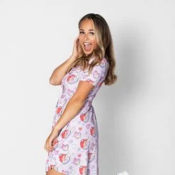 New Cakeworthy Disney The Little Mermaid Bubble Button Up Dress