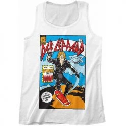 American Classics New Men's Def Leppard Comic Tank Top