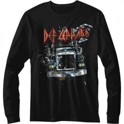 American Classics Men's Def Leppard Onthroughttheglass Long Sleeve Tee