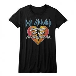 American Classics Women's Def Leppard Bringin Tee Tees
