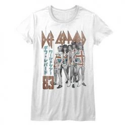 American Classics Women's Def Leppard Deflep83 Tee