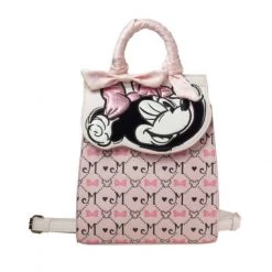 Danielle Nicole Disney Minnie Mouse Monogram Mini Backpack New
