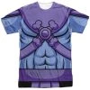 Trevco Men's Masters Of The Universe Skeletor Costume Sublimated Tee New