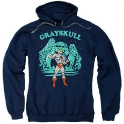 Trevco Men's Masters Of The Universe Grayskull Nights Pullover Hoodie New