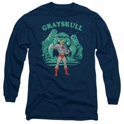 Trevco Men's Masters Of The Universe Grayskull Nights Long Sleeve Tee