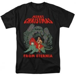 Trevco Men's Masters Of The Universe Eternia Christmas Tee