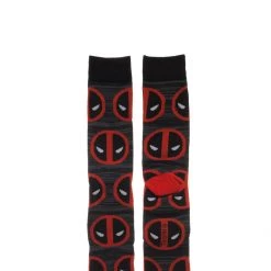 Bioworld Marvel Comics Deadpool Casual Crew Socks 5-Pack