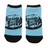 Dragon Ball Super Blue No-Show Socks