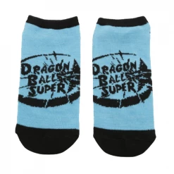 Dragon Ball Super Blue No-Show Socks