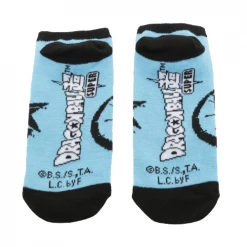 Dragon Ball Super Blue No-Show Socks