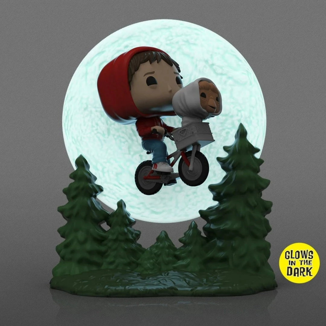 New Funko Pop! E.T. 40th Anniversary Elliot And E.T. Flying Glow-In-The-Dark Vinyl Figure #1259 - *PREORDER* 3 New Funko Pop! E.T. 40th Anniversary Elliot And E.T. Flying Glow-In-The-Dark Vinyl Figure #1259 - *PREORDER*