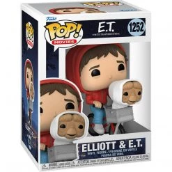 New Funko Pop! E.T. 40th Anniversary Elliot With E.T. In Bike Basket Vinyl Figure #1252 - *PREORDER*