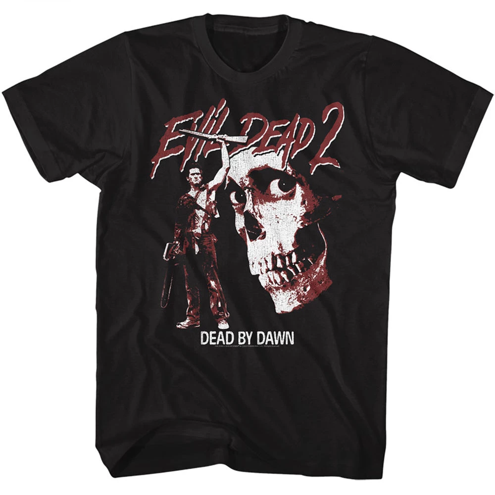 American Classics New Men's Evil Dead Ash And Skull Tee 1 American Classics New Men's Evil Dead Ash And Skull Tee