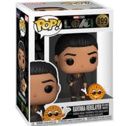 Funko Pop! Loki Series Ravonna Renslayer With Miss Minutes Vinyl Figure #899