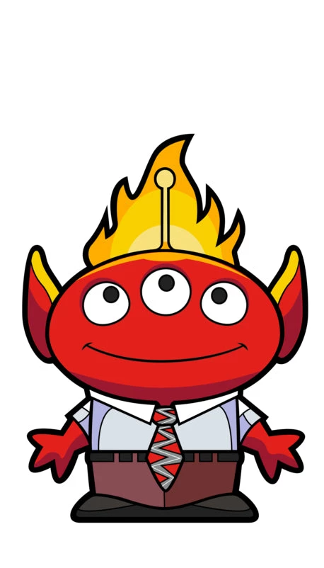 Figpin Disney Alien Remix Alien Anger #416 2 Figpin Disney Alien Remix Alien Anger #416