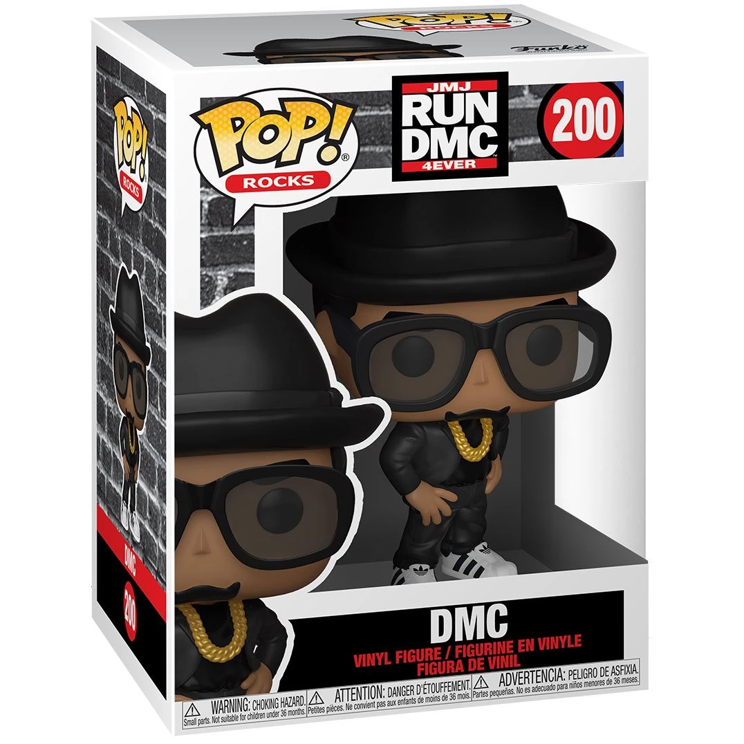 Funko Pop! Run Dmc Dmc Vinyl Figure #200 New 2 Funko Pop! Run Dmc Dmc Vinyl Figure #200 New