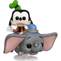 Funko Pop! Walt Disney World 50Th Anniversary Dumbo Ride With Goofy Super Deluxe Pop Ride Vinyl Figure #105 New