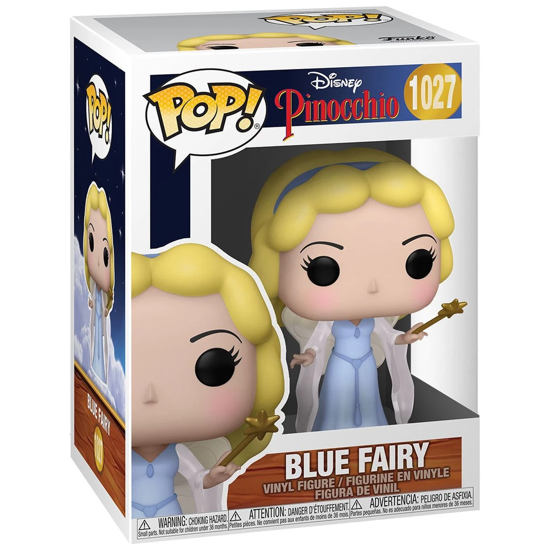 Funko Pop! Pinocchio Blue Fairy Vinyl Figure #1027 New 2 Funko Pop! Pinocchio Blue Fairy Vinyl Figure #1027 New