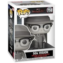 Funko Pop! Wanda Vision 50's Vision Black & White Vinyl Figure #714 New