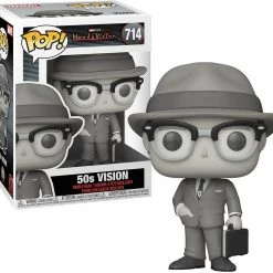Funko Pop! Wanda Vision 50's Vision Black & White Vinyl Figure #714 New