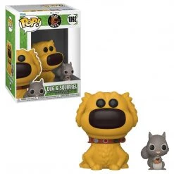 Funko Pop! Dug Days Dug With Squirrel Vinyl Figure #1092 New