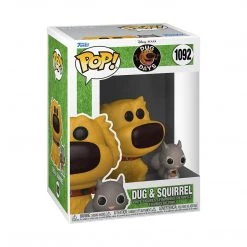 Funko Pop! Dug Days Dug With Squirrel Vinyl Figure #1092 New