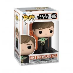Funko Pop! Star Wars: The Mandalorian Luke With Child Vinyl Figure #482