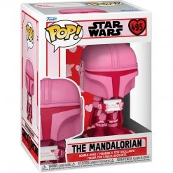 Funko Pop! Star Wars Valentines Mandalorian Vinyl Figure #495 New