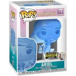 Funko Pop! Disney The Little Mermaid Ariel Blue Translucent Vinyl Figure #563 - EE Exclusive New