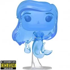 Funko Pop! Disney The Little Mermaid Ariel Blue Translucent Vinyl Figure #563 - EE Exclusive New