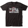 Impact Men's Marvel The Falcon And The Winter Soldier Logo Tee New