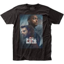 Impact Men's Marvel The Falcon And The Winter Soldier Poster Tee New