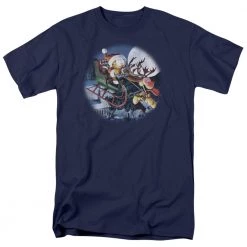 Trevco Men's Garfield Moonlight Ride Tee