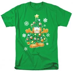 Trevco New Men's Garfield Tree Tee