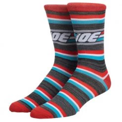 Bioworld G.I. Joe Stripe Crew Socks