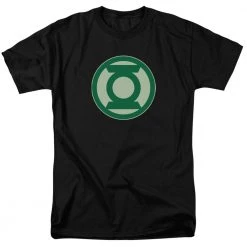 Trevco Men's Dc Comics Green Lantern Green Logo Tee