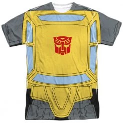 Trevco New Men's Transformers Bumblebee Costume Sublimated T-Shirt