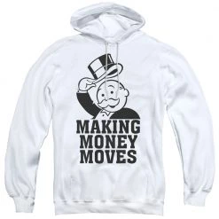 Trevco New Men's Monopoly Money Moves Pullover Hoodie