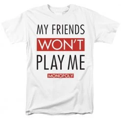 Trevco New Men's Monopoly My Friends Tee