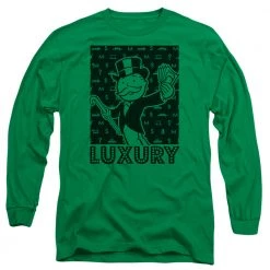 Trevco Men's Monopoly Luxury Long Sleeve T-Shirt