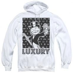 Trevco Men's Monopoly Luxury Pullover Hoodie