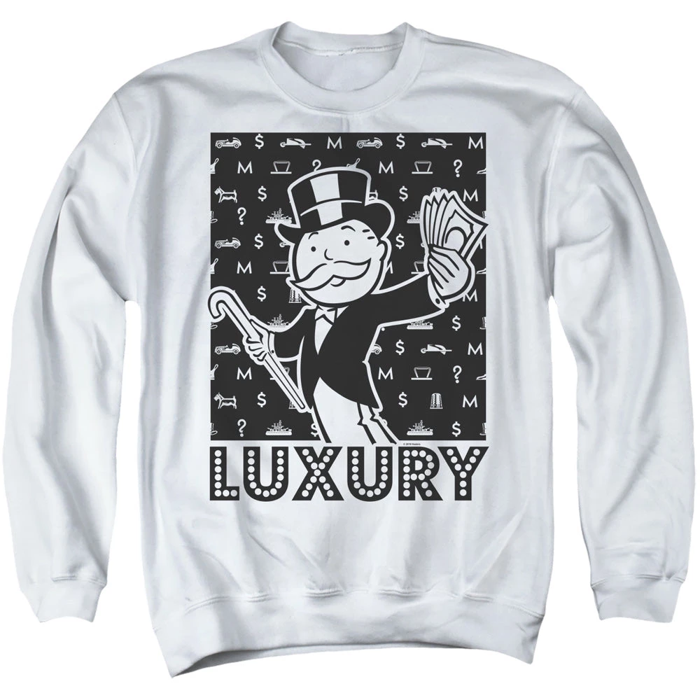 Trevco Men's Monopoly Luxury Crewneck Sweatshirt 1 Trevco Men's Monopoly Luxury Crewneck Sweatshirt