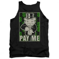 Trevco Men's Monopoly Pay Me Tank Top New
