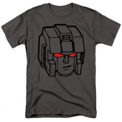 Trevco New Men's Transformers Starscream Head Tee